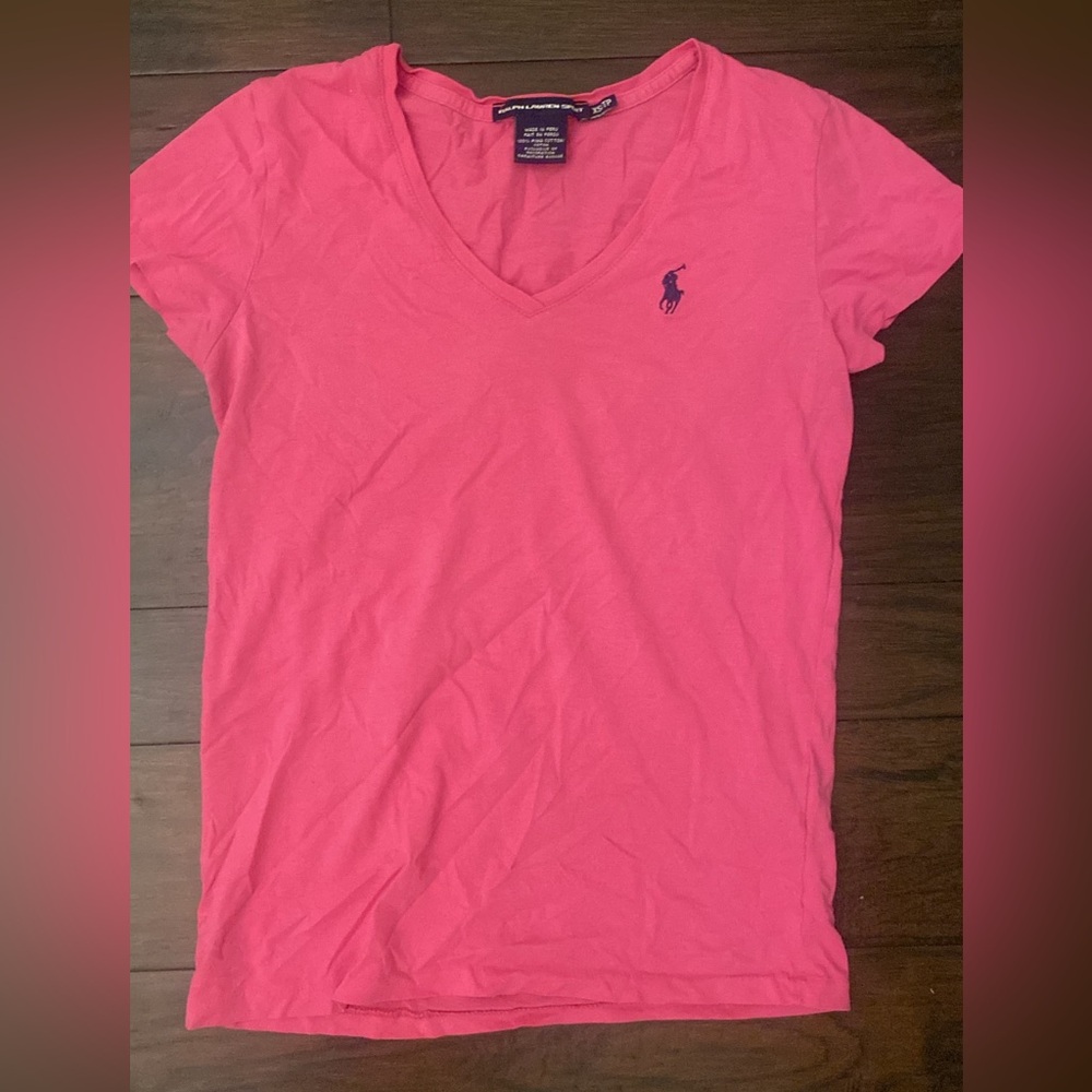 Women’s Polo Ralph Lauren V-neck Tee